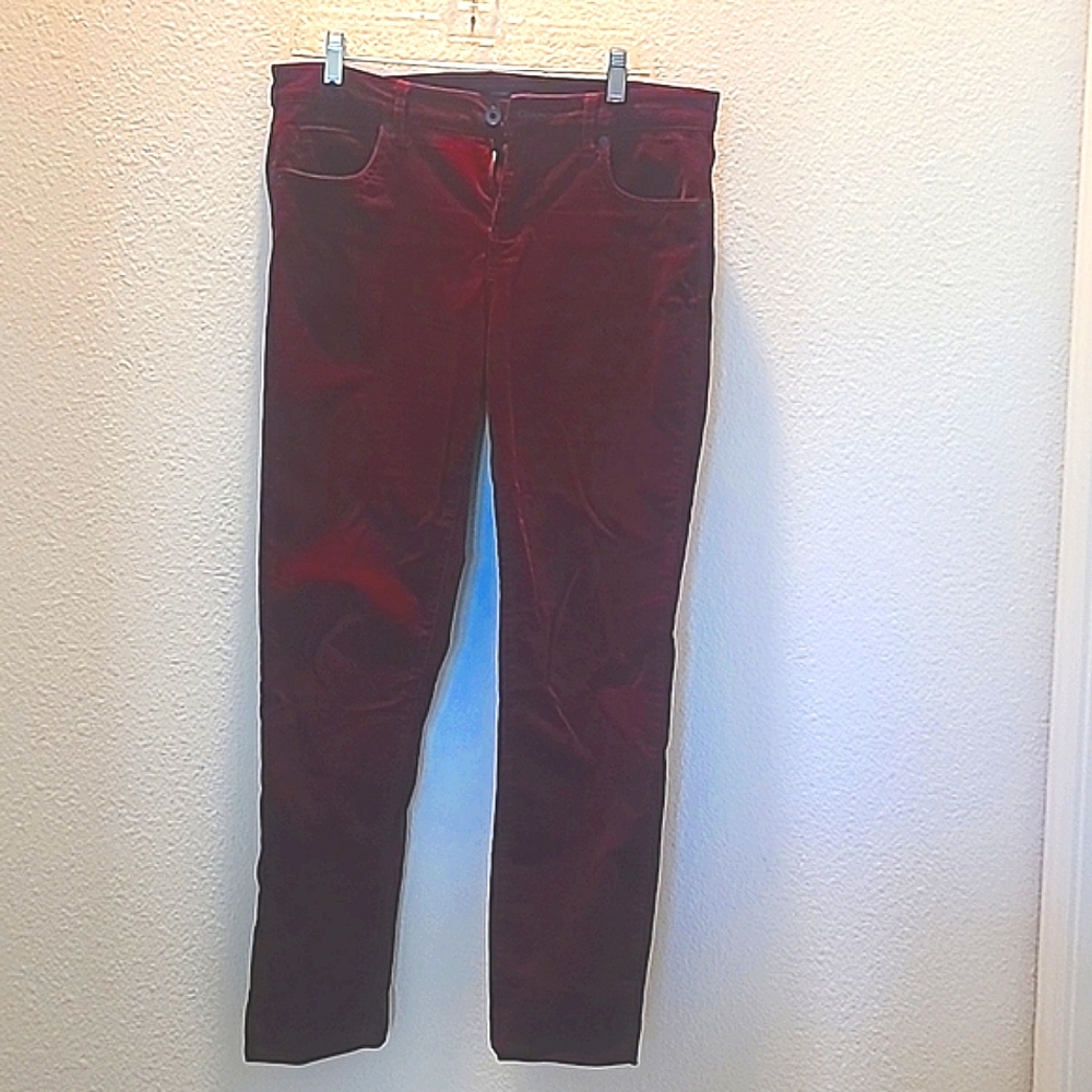 Crimson Velvet pants - Edyson jeans size 30